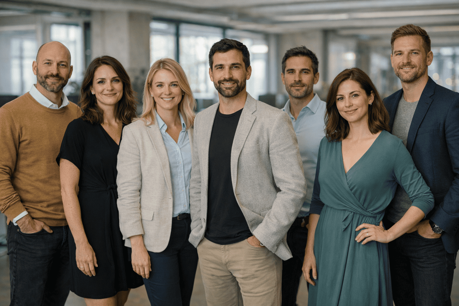 Team working on AI trading platform — Marnevance